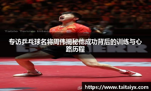 专访乒乓球名将周伟揭秘他成功背后的训练与心路历程